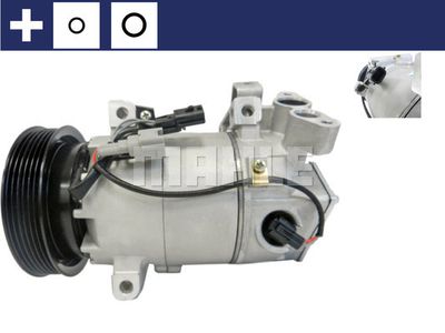 Компрессор, кондиционер MAHLE ACP 606 000S для RENAULT CAPTUR