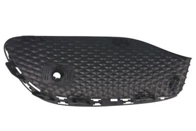 Voorbumper afdekking Bodem Rechts (Zijde, met parkeersensor gaten, plastic, zwart, LUXURY) past: MERCEDES E-KLASA A238/C238, E-KLASA W213 01.16-06.20