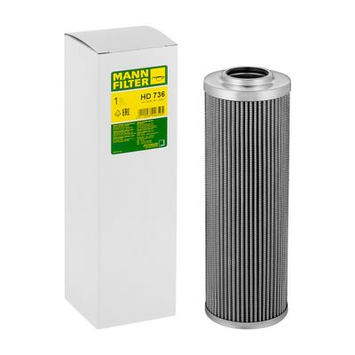 Filtr, pracovní hydraulika MANN-FILTER HD 736