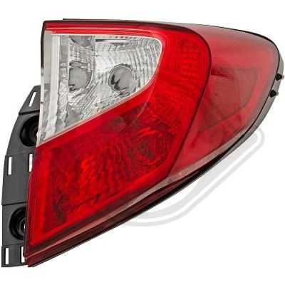 Задний фонарь DIEDERICHS 6642092 для TOYOTA C-HR