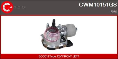CASCO CWM10151GS Двигатель стеклоочистителя  для FORD  (Форд Фокус)