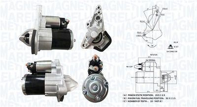 Rozrusznik MAGNETI MARELLI 063723537010