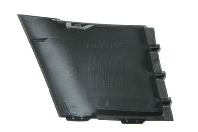 Bumper kap Voor Links (plastic, zwart) past: PEUGEOT TRAVELLER 04.16-