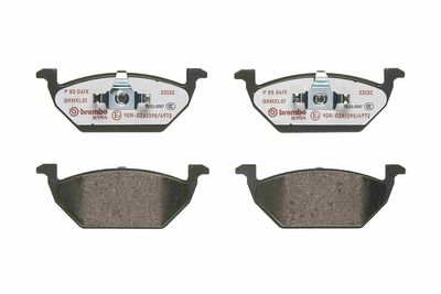 SET PLACUTE FRANA FRANA DISC BREMBO P85041X 1