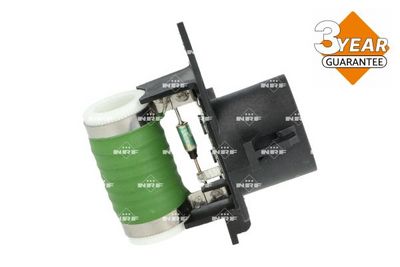 Předřazený odpor, elektromotor (ventilátor chladiče) NRF 342039