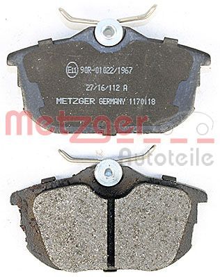 SET PLACUTE FRANA FRANA DISC METZGER 1170118 2