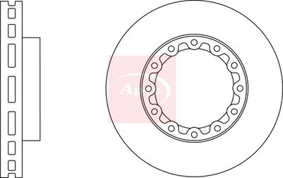 APEC Brake Disc DSK2907