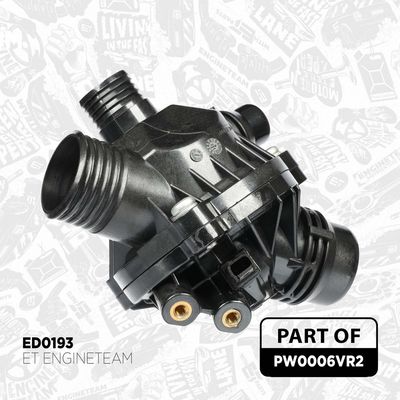Vodné čerpadlo, chladenie motora ET ENGINETEAM PW0006VR2