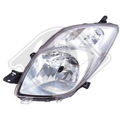 DIEDERICHS 6606081 Основная фара  для TOYOTA YARIS (Тойота Ярис)