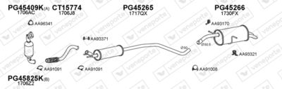 ABGASANLAGE VENEPORTE 450913
