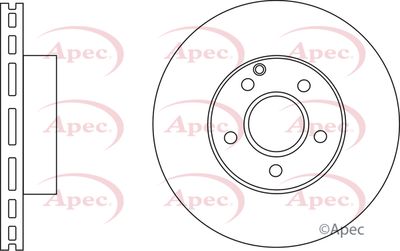 Brake Disc APEC DSK2585