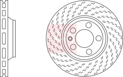 APEC Brake Disc DSK2310