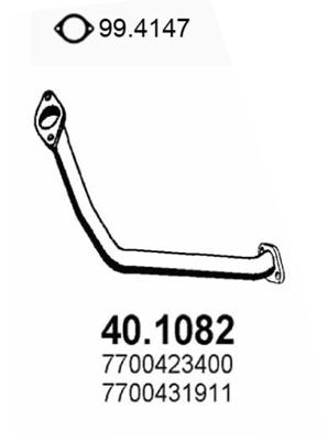 Rura wydechowa ASSO 40.1082
