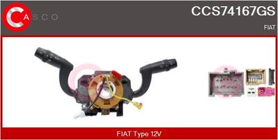 COMUTATOR COLOANA DIRECTIE CASCO CCS74167GS