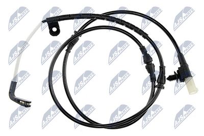 Įspėjimo kontaktas, stabdžių trinkelių susidėvėjimas