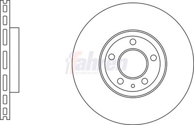 Fahren Brake Disc FBD6809