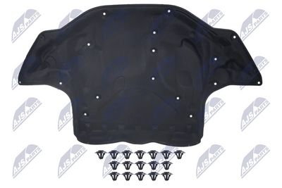 Garso izoliacijos medžiaga, variklio niša