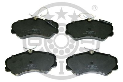 Комплект тормозных колодок, дисковый тормоз OPTIMAL BP-09522 для PEUGEOT J5