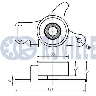 ROLA INTINZATOR CUREA DISTRIBUTIE RUVILLE 540050 1