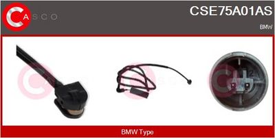 SENZOR DE AVERTIZARE UZURA PLACUTE DE FRANA