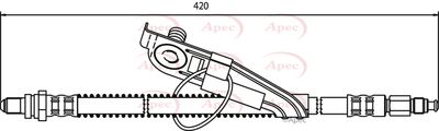 Brake Hose APEC HOS3293