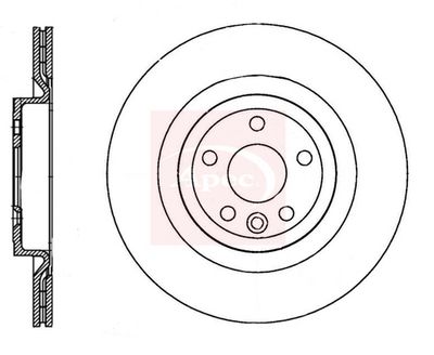 APEC Brake Disc DSK3405