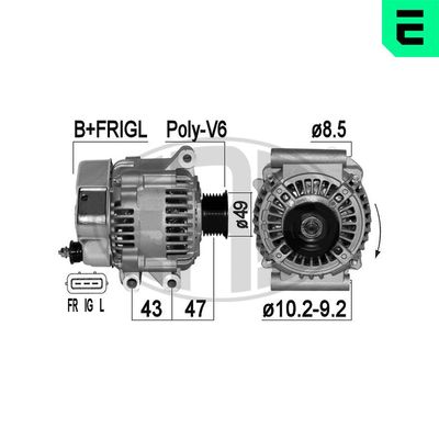 GENERATOR / ALTERNATOR ERA 210895A