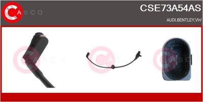 SENZOR DE AVERTIZARE UZURA PLACUTE DE FRANA