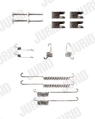 ZUBEHöRSATZ BREMSBACKEN