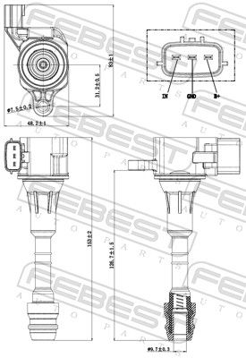 Ignition Coil 02640-001