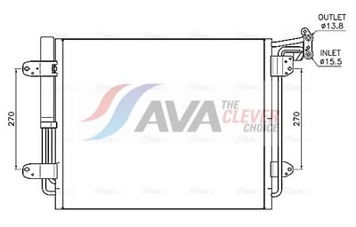 KONDENSATOR KLIMAANLAGE