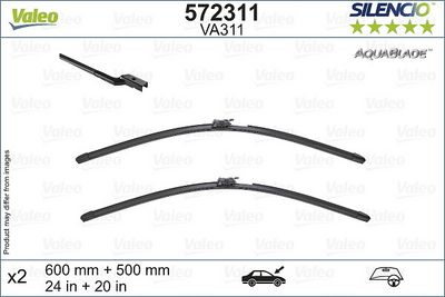 LAMELA STERGATOR VALEO 572311