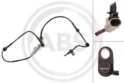 датчик, обороти на колелото A.B.S. 33044