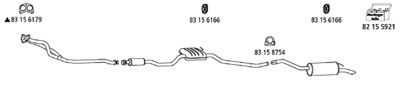 SISTEM DE ESAPAMENT HJS FO465