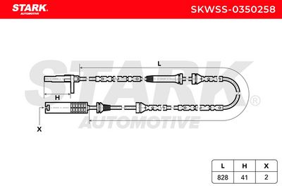 датчик, обороти на колелото STARK SKWSS-0350258