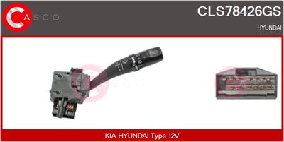 COMUTATOR COLOANA DIRECTIE CASCO CLS78426GS