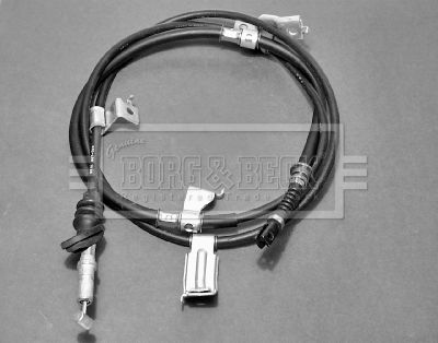 Тросик, cтояночный тормоз BORG & BECK BKB2363 для HONDA PRELUDE