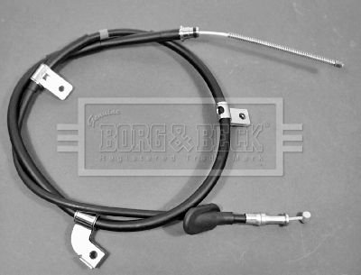 Тросик, cтояночный тормоз BORG & BECK BKB2200 для SUBARU LEGACY