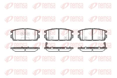 Brake Pad Set, disc brake 0877.02