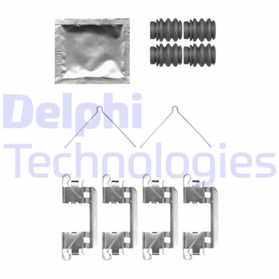 DELPHI LX0762 Комплектуючі дискового гальмівного механізму 