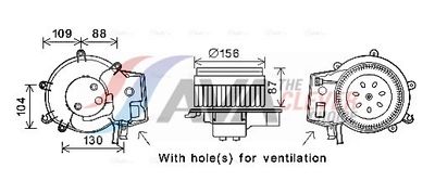 INNENRAUMGEBLäSE AVA Clever Choice MS8625
