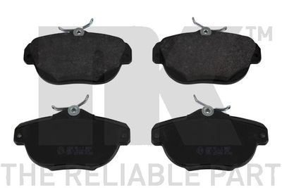 Комплект тормозных колодок, дисковый тормоз NK 221958 для CITROËN C6