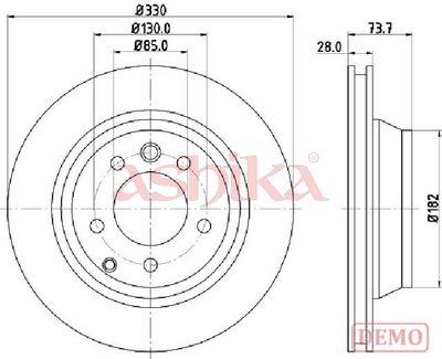 DISC FRANA ASHIKA 61000918C