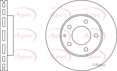 Brake Disc APEC DSK677