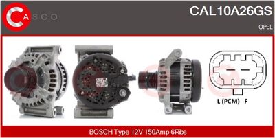 GENERATOR / ALTERNATOR CASCO CAL10A26GS