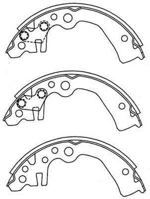 Комплект тормозных колодок FIT FT2153 для NISSAN NOTE