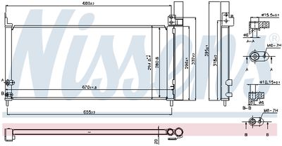 CONDENSATOR CLIMATIZARE NISSENS 940361 6