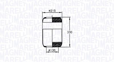 MAGNETI MARELLI Federbalg, Luftfederung