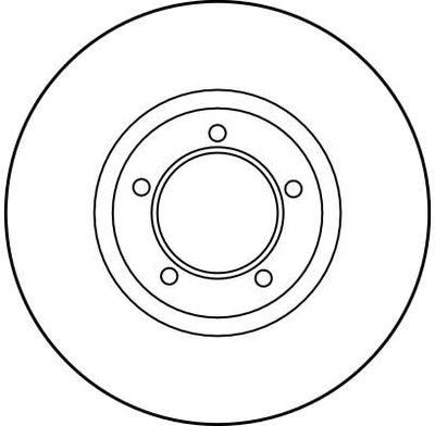 BREMSSCHEIBE TRW DF1826 1