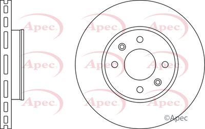 Brake Disc APEC DSK2511